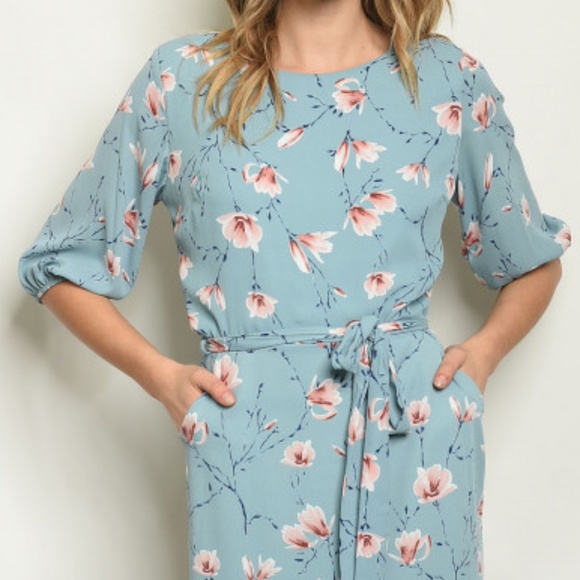 Loyola's Late For Lunch Again 2 POCKETS Midi Dress - Picture 3 of 5